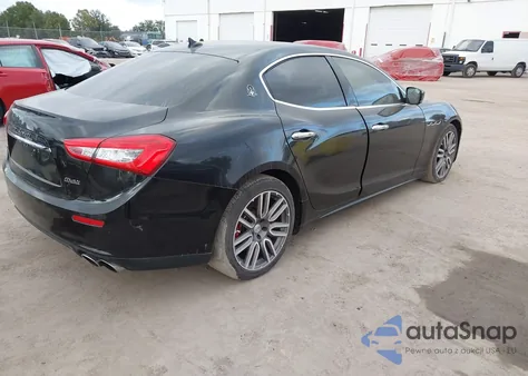 2015 Maserati Ghibli S Q4 from USA, damaged, VIN ZAM57RTA7F1160000